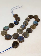 Labradorit Taşı Şekilli Dizi (44390) thumbnail 3