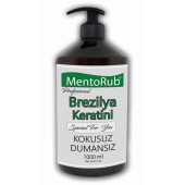 MentoRub Brezilya Fönü(jel) Keratin Bakımı 1000ml& Kalıcı Onarıcı Ve Saç Düzleştirici - 1