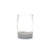 KALEMLİK ŞEFFAF CAM MODEL OFİS GERECİ 7X7X10CM 300ML - 2