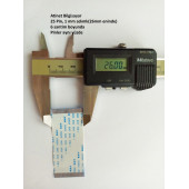 Awm 20624 80C 60V Vw-1 Flex Şerit Kablo 25 Pin 6 Cm 25-1-6A thumbnail 3