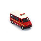 İtfaiye Minibüsü Işıklı Sesli Çek Bırak - 3