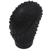 Universal Silikon Masajlı Kırmızı Vites Topuzu Kılıfı(SİYAH) thumbnail 2