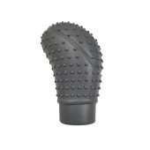 Universal Silikon Masajlı Kırmızı Vites Topuzu Kılıfı(GRİ) thumbnail 4