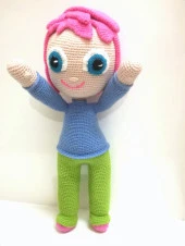 Hapşuu Bebek Amigurumi Organik Oyuncak - 1