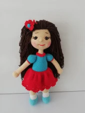 Neva Bebek Amigurumi Organik Oyuncak - 1