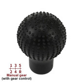 Vites Topuzu Kılıfı Silikon Yuvarlak Masajlı(SİYAH) thumbnail 1