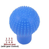 Vites Topuzu Kılıfı Silikon Yuvarlak Masajlı(MAVİ) thumbnail 1