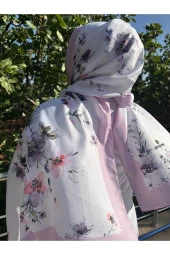 Dijital Desen Ipeksi Şal - 2