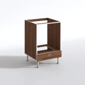 Kenzlife ankastre modülü kabini nobelyum cvz fırın ocak dolabı özel boy ayarlı ayaklı kapaklı thumbnail 3