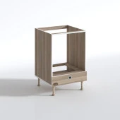 Kenzlife ankastre modülü kabini nobelyum crd fırın ocak dolabı özel boy ayarlı ayaklı kapaklı thumbnail 3