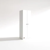 Kenzlife gardırop 2 kapılı kapaklı leylak byz 173X60X42 gardolap dolap ofis - 3