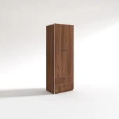 Kenzlife gardırop 2 kapılı kapaklı 2 çekmeceli nilüfer cvz 173*60*42 gardolap dolap ofis thumbnail 3