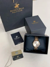 BP.3166C.430 Zirkon Taşlı Sedef Kadran Çelik Kasa&Kordon Kararma Renk Atma Yapmaz Kadın Kol Saati thumbnail 4