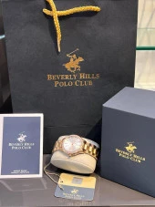 BHP.R2 Sedef Kadran Çelik Kasa&Kordon Kararma Renk Atma Yapmaz Zirkon Taşlı Kadın Kol Saati+Bileklik thumbnail 4