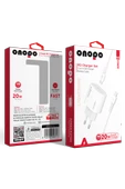 onopo İphone Apple Uyumlu  Lightning Usb İphone 20W Hızlı Şarj Cihazı 3.4A - M4 - 1