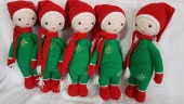 Yılbaşı Bebeği Layla Amigurumi Örme Organik Oyuncak - 1