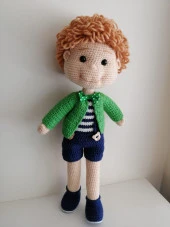 Mami Bebek Amigurumi Organik Oyuncak - 1