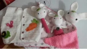 Yeni Doğan Amigurumi Oyuncak Seti - 1