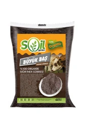 Soil Garden 100 Organik Hayvansal Gübre 5 Lt Büyük Baş Hayvan Gübresi - 1