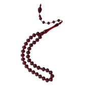 Ateş Kehribar Benzeri Tesbih,sistemli tespih - 1