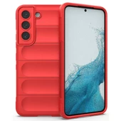 Samsung Galaxy S22 Kılıf Optimum Lens Çerçeveli Silikon Kapak - 11