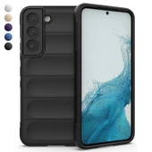 Samsung Galaxy S22 Kılıf Optimum Lens Çerçeveli Silikon Kapak - 1