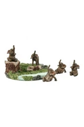 Pretty Neşeli Filler Biblo 20x15 Cm Ak.bz0178 - 1