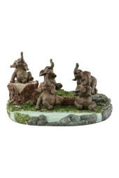 Pretty Neşeli Filler Biblo 20x15 Cm Ak.bz0178 - 3