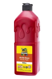 Nova Color Nc-222 Akrilik Boya 1 Kg. Kırmızı - 1
