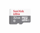 Sandisk 32GB Ultra Micro Sdhc Uhs-1 Class 10 100MB/S SDSQUNR-032G-GN3MN Hafıza Kart - 1