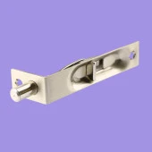 Gömmeli İtmeli Paslanmaz Sürgü Kilidi Kapı Pencere Sürgüsü 8 cm Saten Kilit thumbnail 5