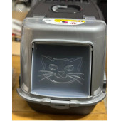 XXL BÜYÜK BOY KAPALI KEDİ TUVALETİ - 6