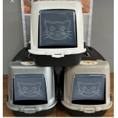 XXL BÜYÜK BOY KAPALI KEDİ TUVALETİ - 8