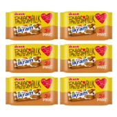 Ülker İkram Fındıklı Kremalı Bisküvi 3x84 gr X 6 Adet - 3