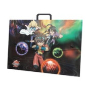 Bakugan Plastik Saplı Resim Çantası 35 x 50 CM Çok Renkli - 1