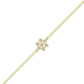 Kartanesi Altın Zincir Bileklik 14K Gold - 1