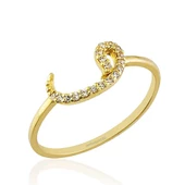 Vav Altın Yüzük 14K thumbnail 1