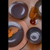 Zenit Mystic 24 Parça Porselen Yemek Takımı - 1