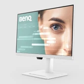 BenQ GW2790QT 27 IPS 2K QHD 75hz HDMI USB-C 3xUSB 3.2 2xDP Daisy Chain Pivot Eye Care Beyaz Monitö thumbnail 9