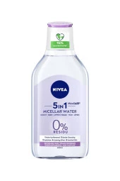 NIVEA MAKYAJ TEMİZLEME SUYU 400ML-HASSAS CİLT MOR - 1