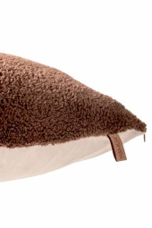 Teddy Puffy Kırlent Kılıfı 2li Kahve - 2