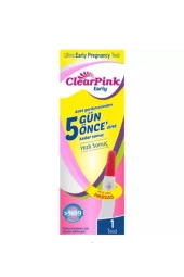 CLEAR Pink Early Gebelik Testi - Erken Gebelik Testi 1 Adet - 1