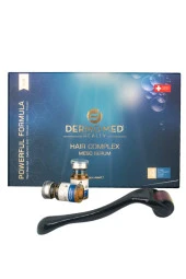 DERMOMED Hair Kompleks Meso Saç Serum Seti Saç Dökülmesini Önler Doğal Büyüme Sürecini Hızlandırır 10X6Ml - 1