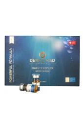 DERMOMED Hair Kompleks Meso Saç Serum Seti Saç Dökülmesini Önler Doğal Büyüme Sürecini Hızlandırır 10X6Ml - 2