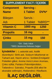 HİPPNOSE Youpass Vitamin C & Çinko Ve Propolis İçeren 20 Efervesan Tablet - 3