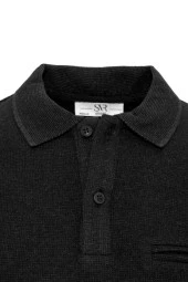 Polo Yaka Regular Kalıp Düz Triko - 9