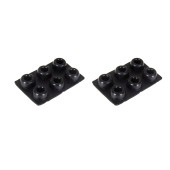 KAPI KULPU ÇARPMA ÖNLEYİCİ TAMPON 12 Lİ SET 2X2X1CM - 2