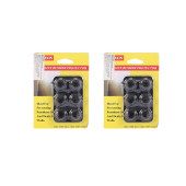 KAPI KULPU ÇARPMA ÖNLEYİCİ TAMPON 12 Lİ SET 2X2X1CM - 3