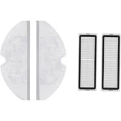 srfn ticaret Xiaomi Mijia 1C Vacuum Mop Seti: 2 Adet Fiber Mop Bezi 2 Adet Hepa Filtre - 1