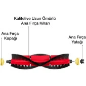 srfn ticaret Xiaomi Roborock Stone S50 Ana Fırça Akıllı Süpürge Süpürücü thumbnail 4